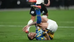 Di María aponta a tatuagem do Mundial para provocar adeptos do Corinthians