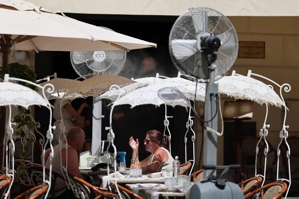 Empresas europeias calculam custos e ganhos em meio a onda de calor