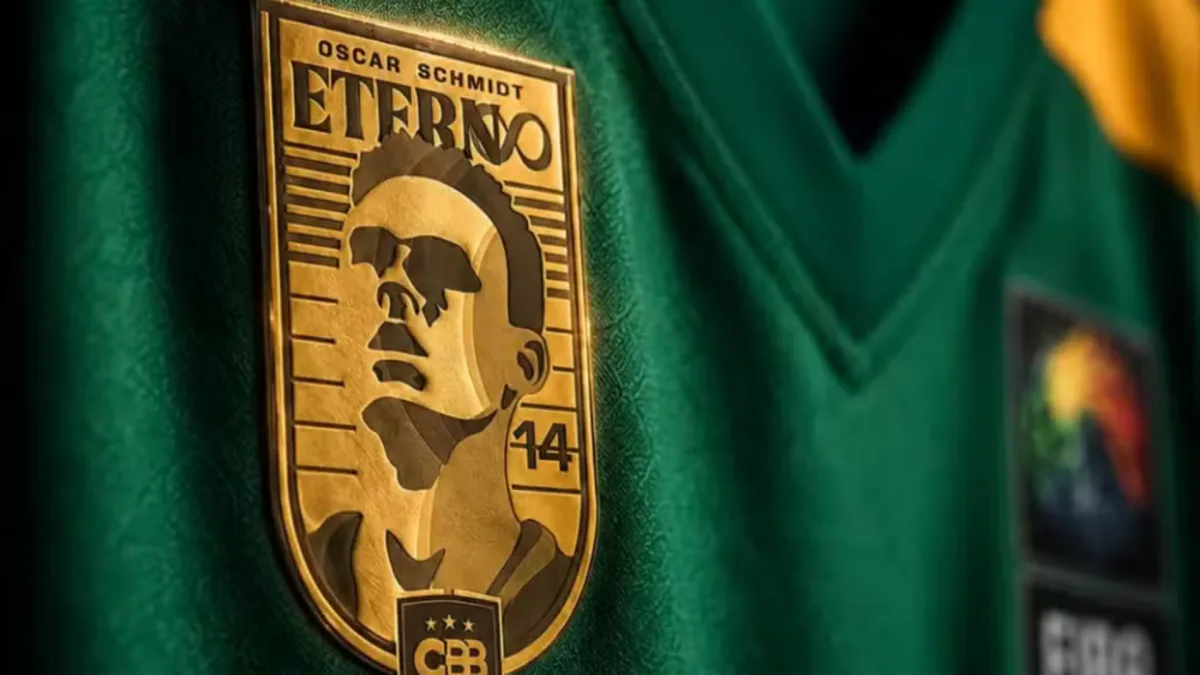 Seleção de basquete vai usar patch dourado de Oscar Schmidt