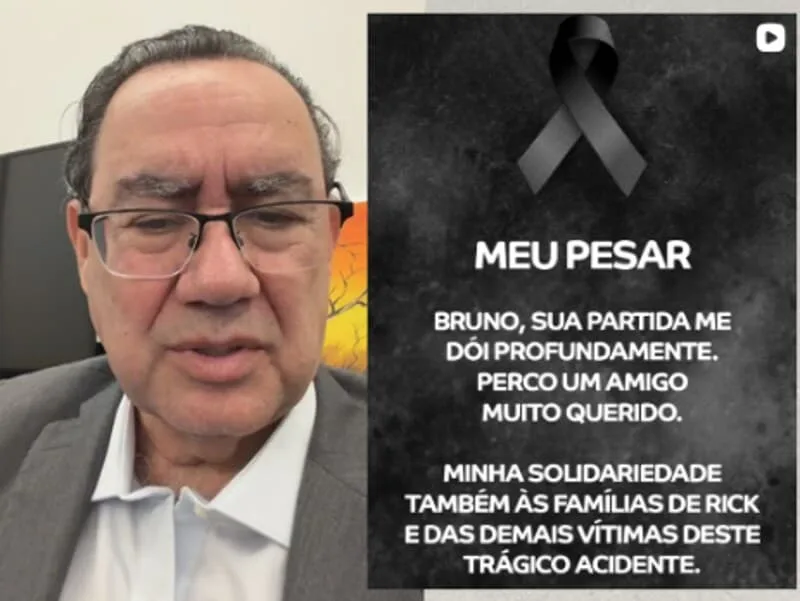 Cury lamenta mortes em queda de helicóptero: "não é um ponto final"