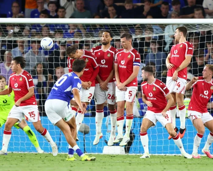 Rubin Colwill’s last-gasp free-kick earns Cardiff dramatic point against Wrexham