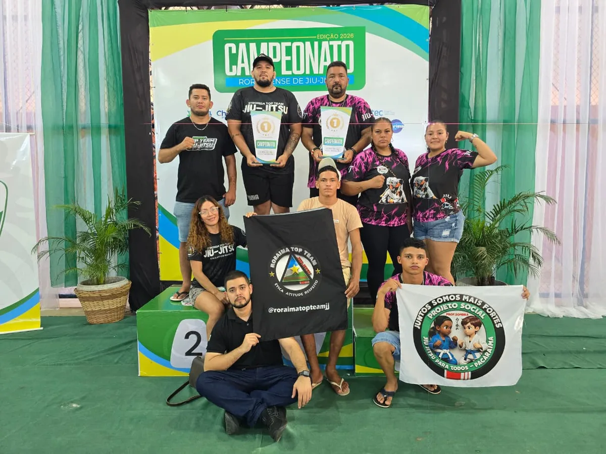 Roraima Top Team vence classificações kids e geral do Campeonato Roraimense de Jiu-jitsu