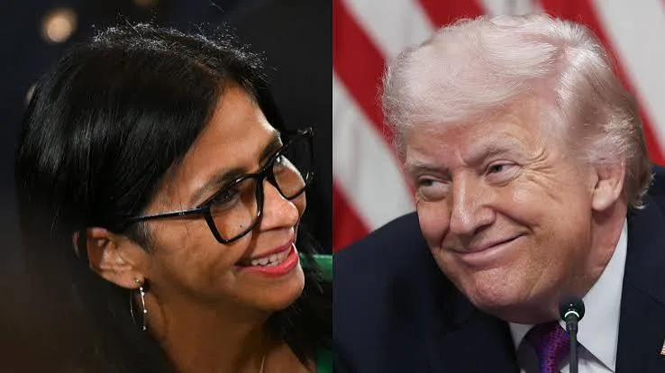 Trump se reúne este martes con Delcy Rodríguez en un inédito acercamiento