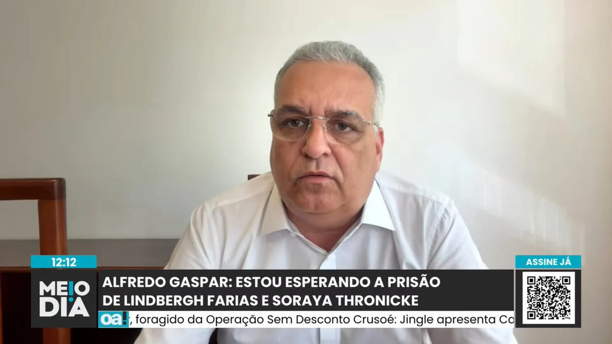 Gaspar nega acordo com Lira para ser vice de Flávio
