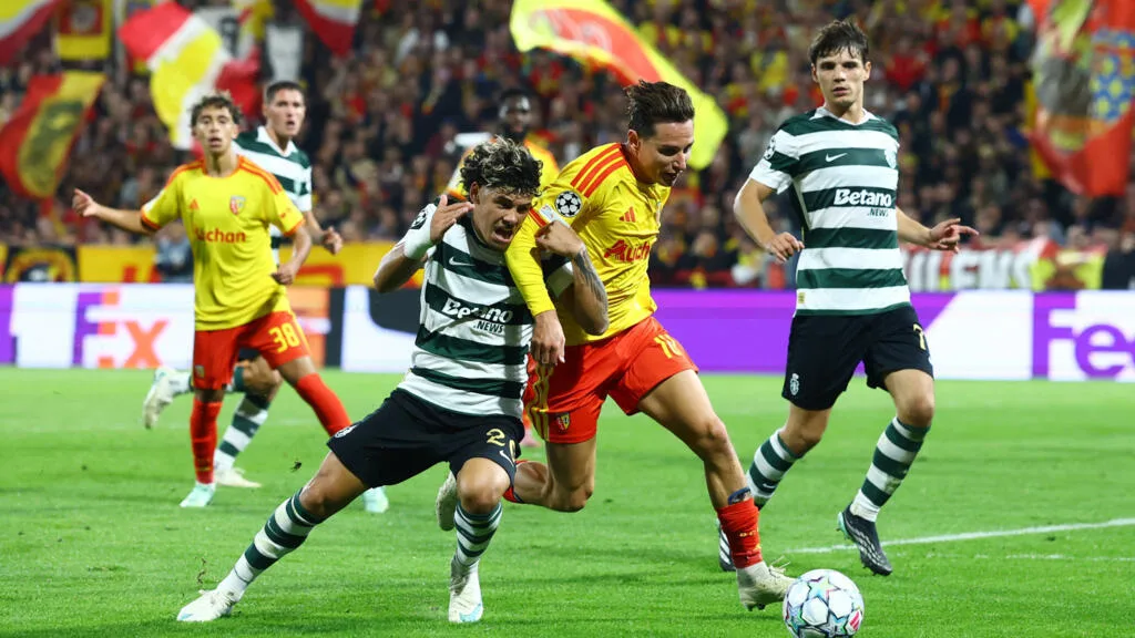 Ligue des champions : le RC Lens chute à domicile face au Sporting Portugal