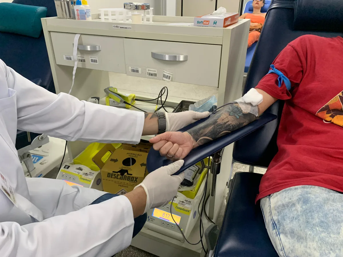 Hemoba reforça chamado para doações na Bahia após estoque de sangue alcançar capacidade para apenas dois dias