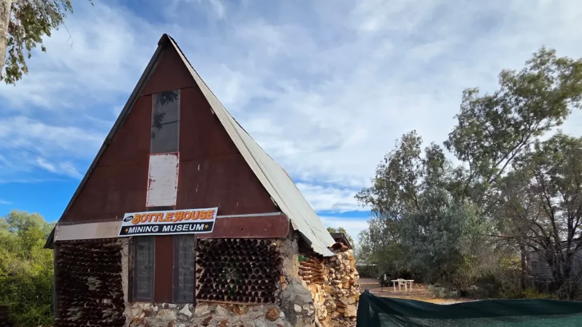Australian man built home from discarded bottles; 60 years later, it is a museum