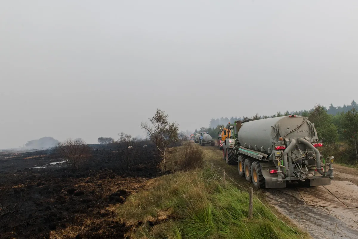 Le gros incendie en Belgique a des conséquences jusqu’en France et en Allemagne