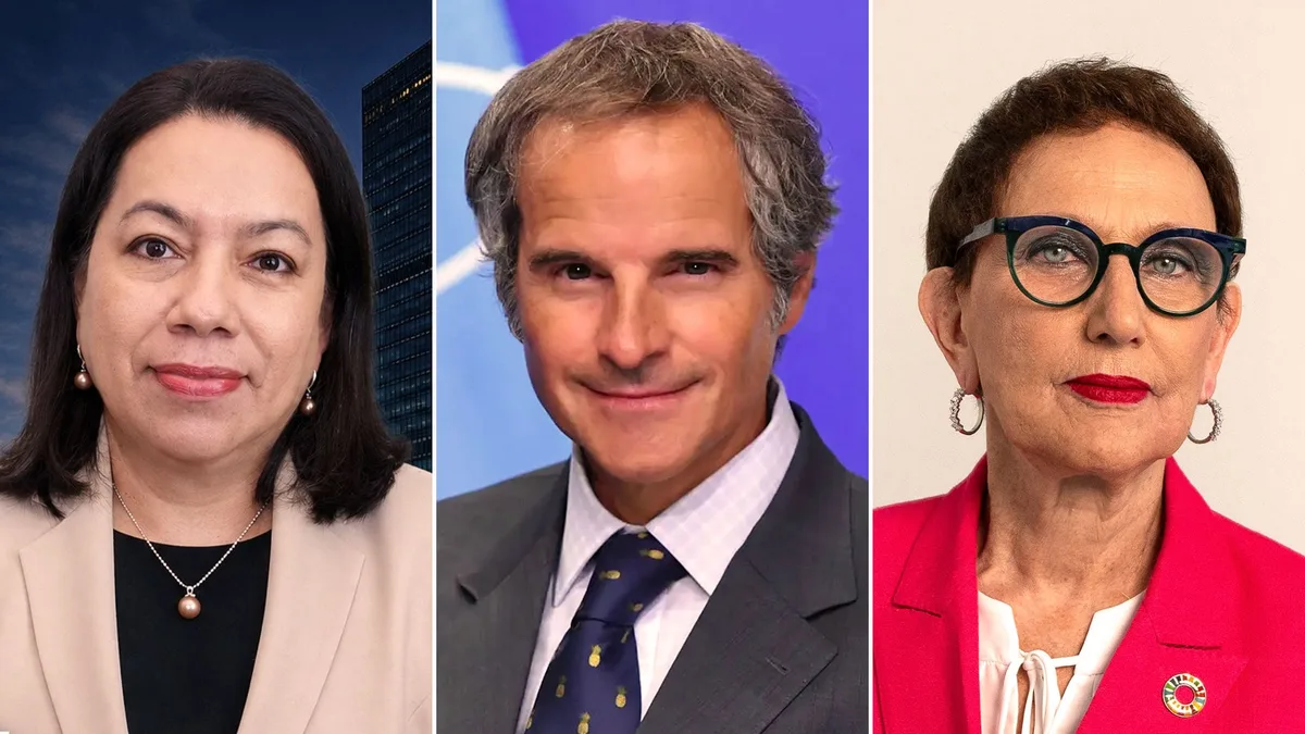 El Consejo de Seguridad de la ONU confirmó que hay tres candidatos para ocupar la Secretaría General: Rodrigues-Birkett, Grynspan y Grossi
