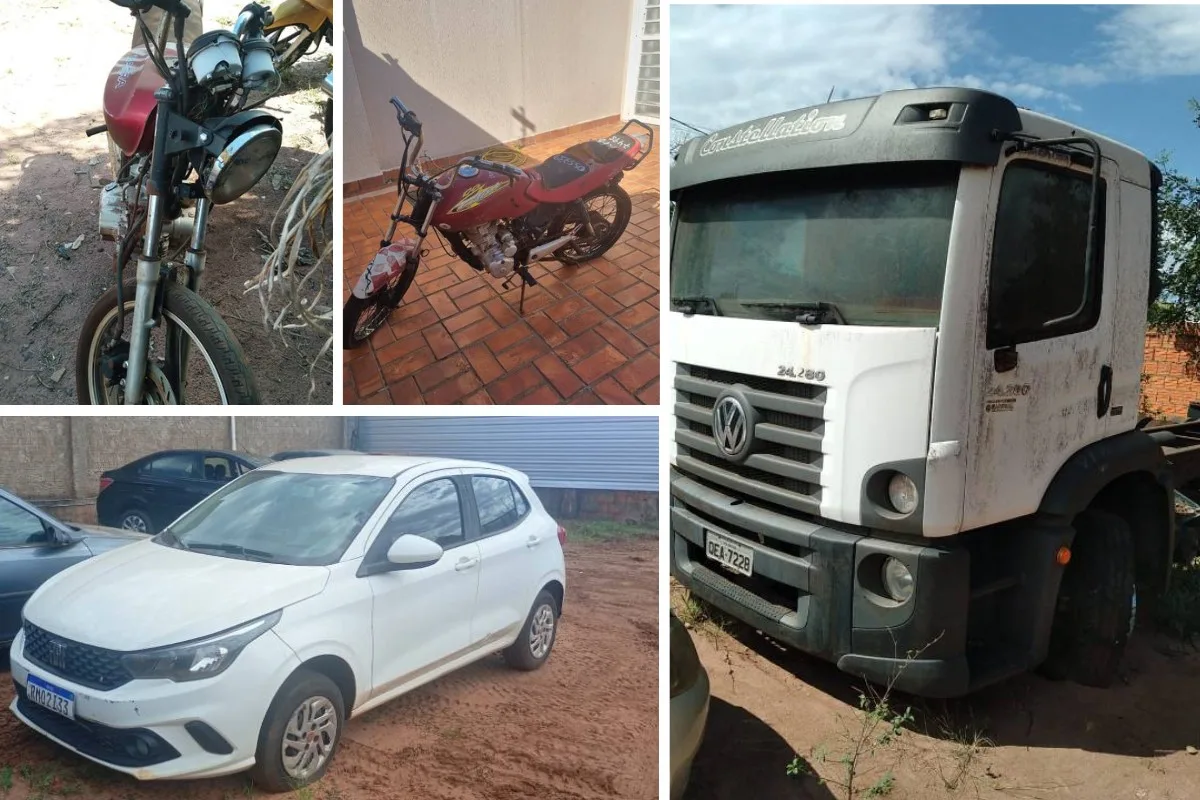 Leilão tem motos a partir de R$ 400 e carro por menos de R$ 5 mil em MS; veja lotes