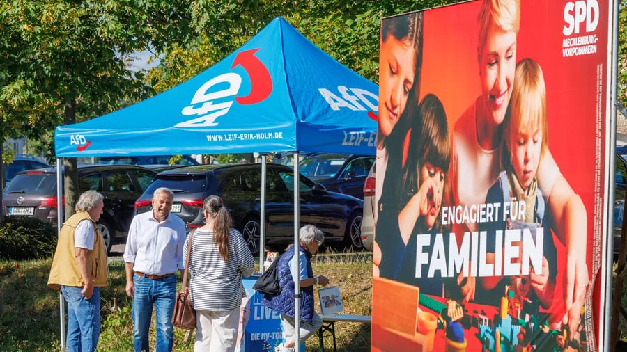 Landtagswahlen Mecklenburg-Vorpommern: AfD laut aktuellen Hochrechnungen vorn, CDU schafft wohl Wiedereinzug