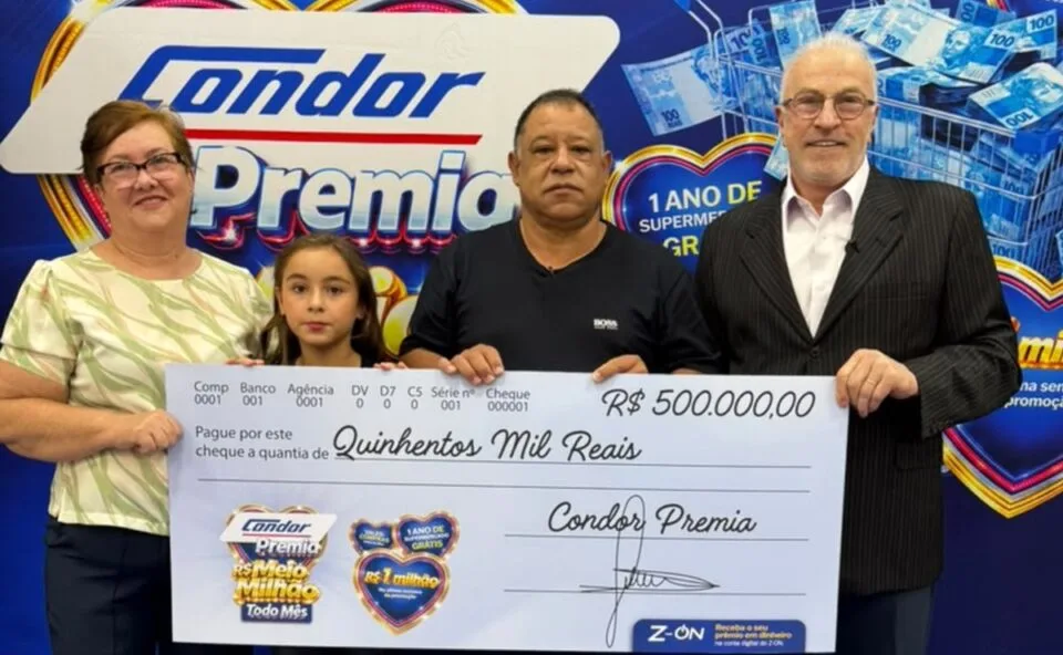 Após perder R$ 8 mil em golpe, homem ganha R$ 500 mil do Condor e vê vida mudar: “Fiquei sem reação”