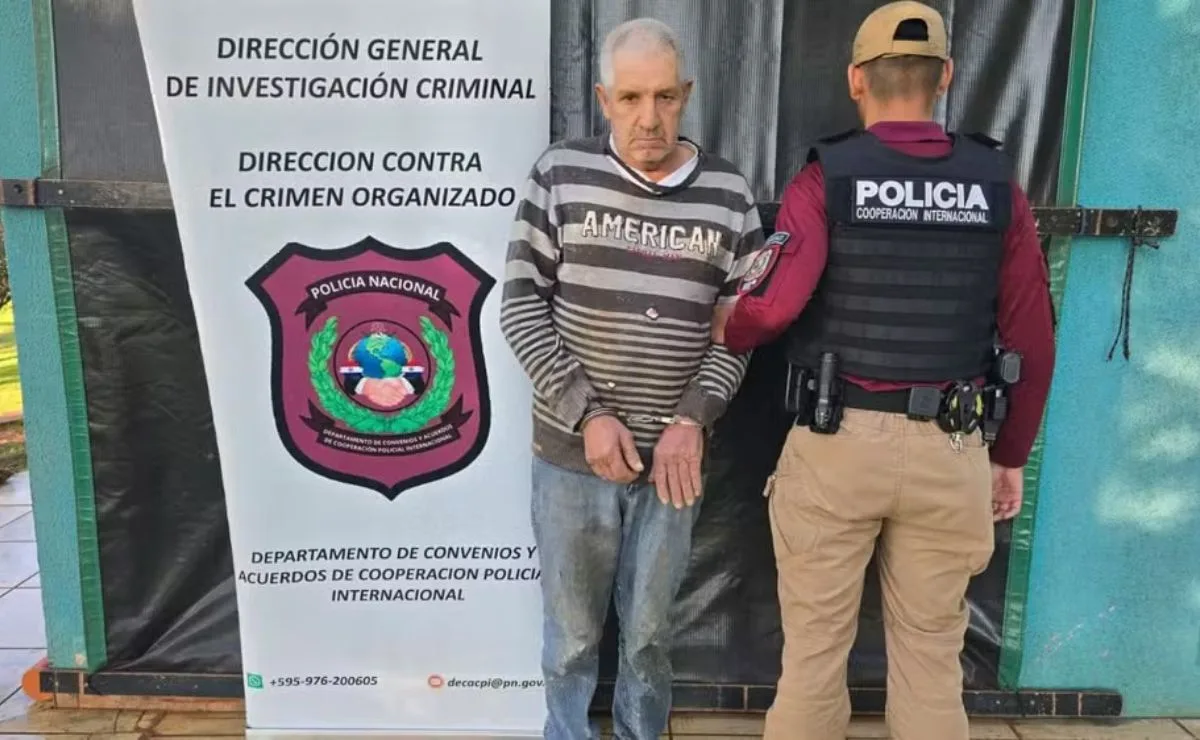 Homem condenado por matar mulher a pedradas no Paraná é capturado no Paraguai após 27 anos
