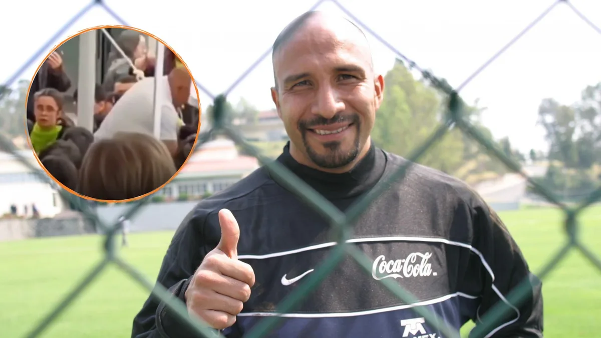 Óscar “Conejo” Pérez se viste de héroe y salva a un niño de sufrir quemaduras graves en Pachuca