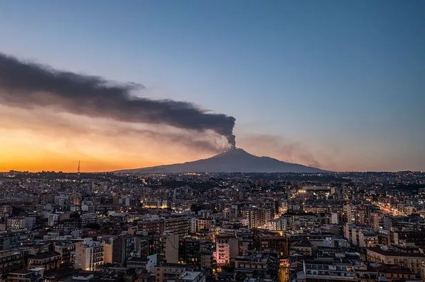 Mount Etna erupts in Sicily with 'red alert' as Catania Airport flights stopped
