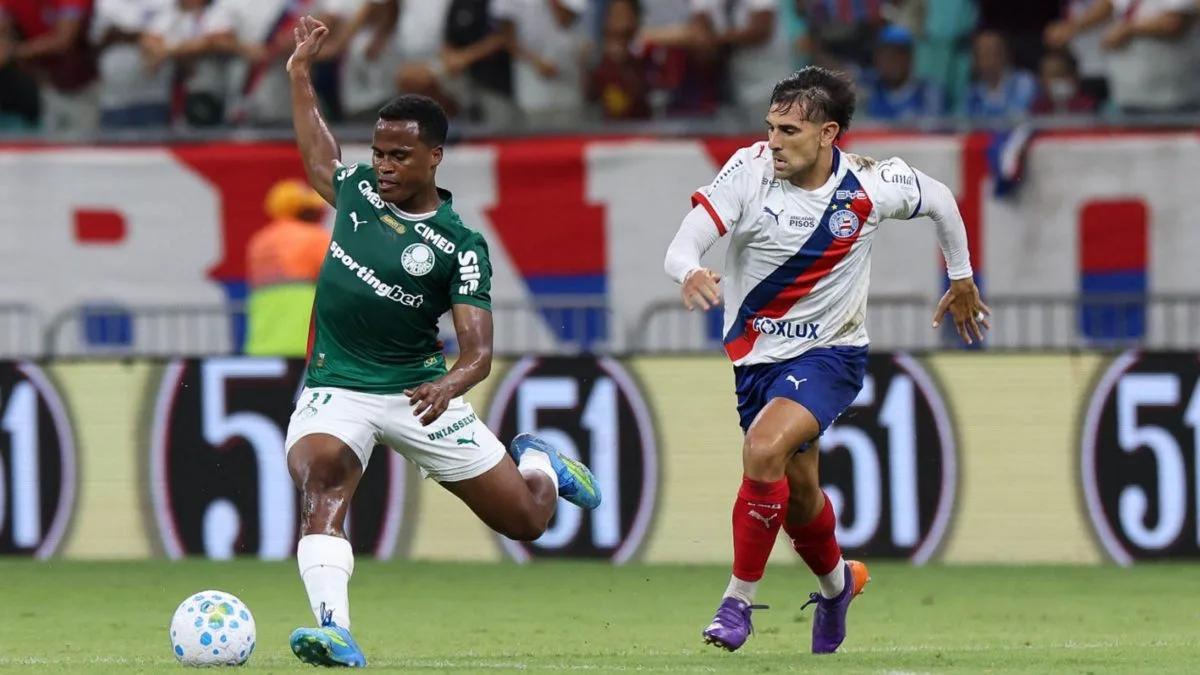 Palmeiras x Bahia: onde assistir ao vivo, horário e escalações pelo Brasileirão
