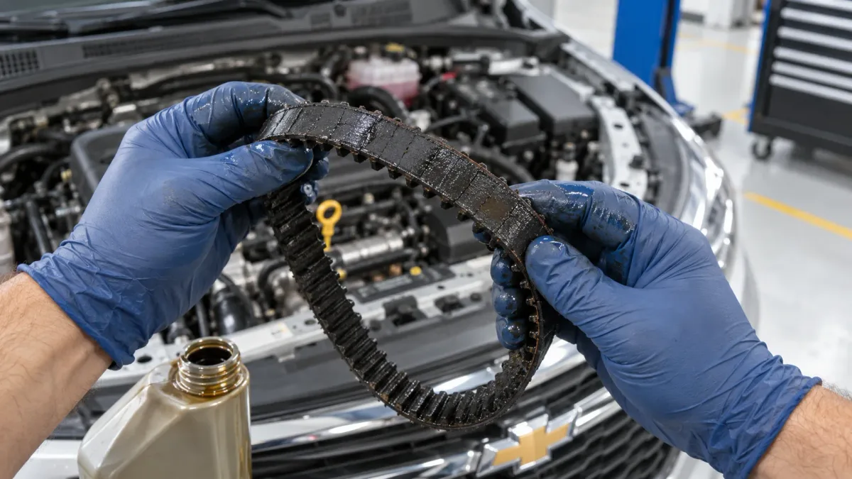 Correia banhada a óleo do Chevrolet Onix: 3 cuidados críticos que você não pode negligenciar, os riscos de não respeitar a especificação Dexos 1 e quanto custa o conserto