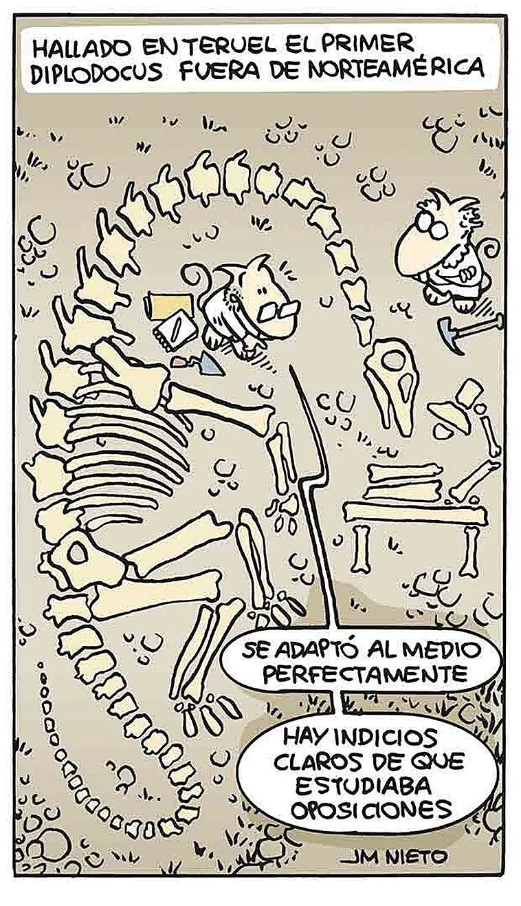 Un diplodocus español