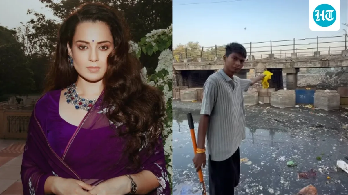 Kangana Ranaut backs Bittu Tabahi after river he cleaned for 8 months gets polluted again: ‘People cry about rights’