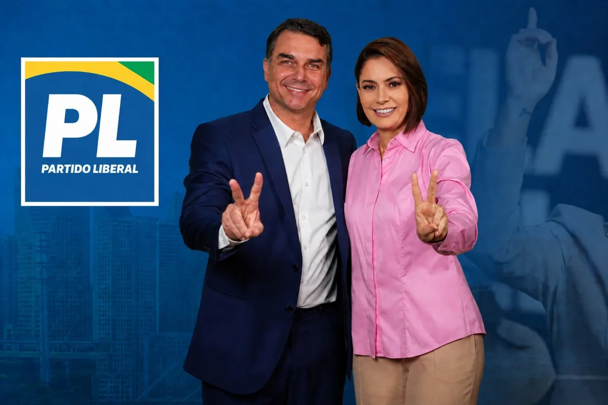 Michelle estuda pedido ao STF para acompanhar estreia de Flávio