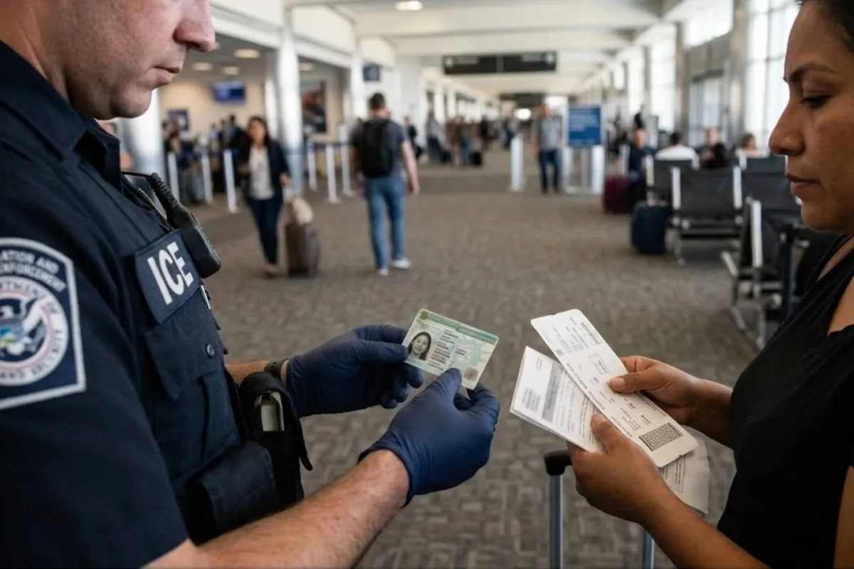 El dato que revela cómo el ICE encuentra inmigrantes en los aeropuertos con más de 1200 arrestos tras alertas de la TSA