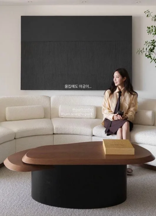 ‘금융인♥’ 효민, 수 억 대 추정 미술 작품 한강뷰 집에 들였다