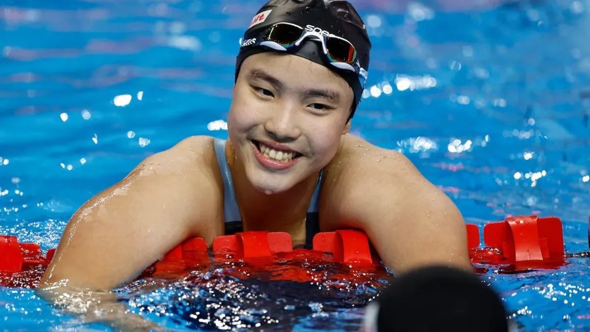 China's Yu Zidi, 13, Wins Third Gold With Latest Asian Games Record