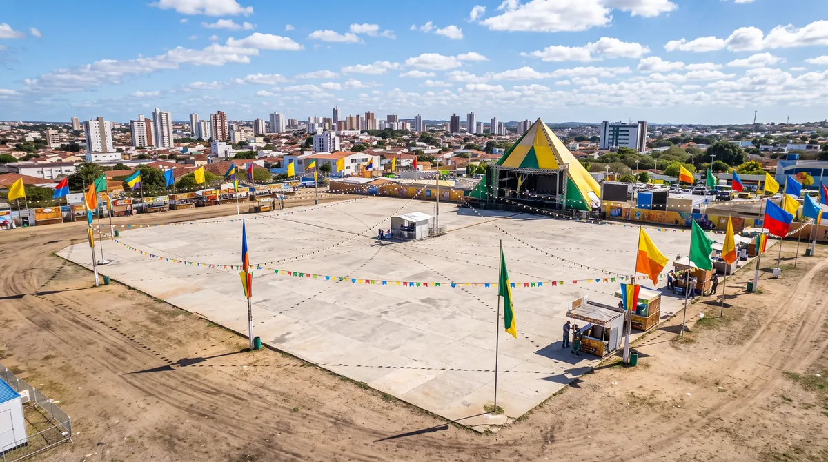 O destino nordestino que realiza trinta dias ininterruptos de festa junina