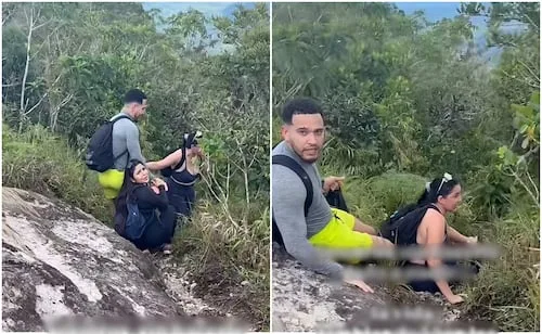VIDEO: Montañistas viven momento de pánico al presenciar terremoto de 7.7 en Panamá desde las alturas; así reaccionaron