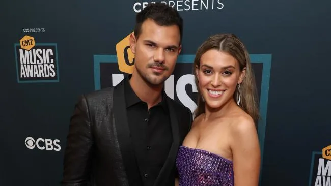 Taylor Lautner and wife Tay considering naming their first child Taylor: ‘It may be in the mix’