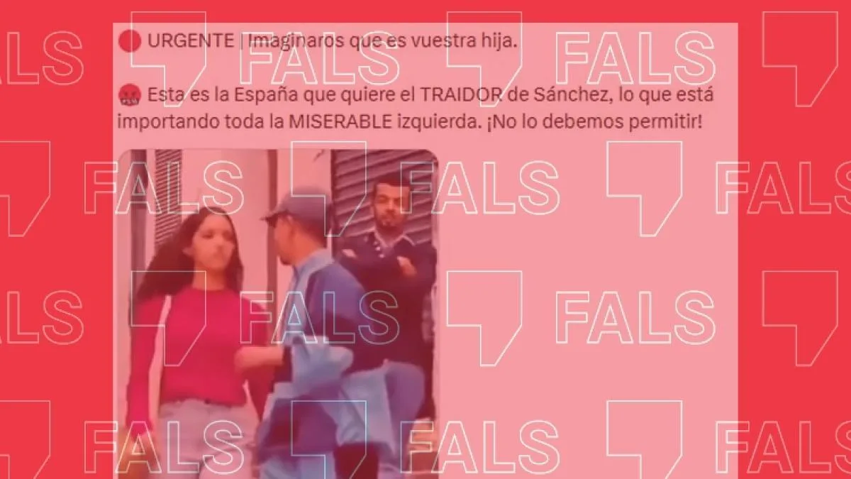Este no es un vídeo de un caso de acoso en Ceuta, es un fragmento de una película argelina