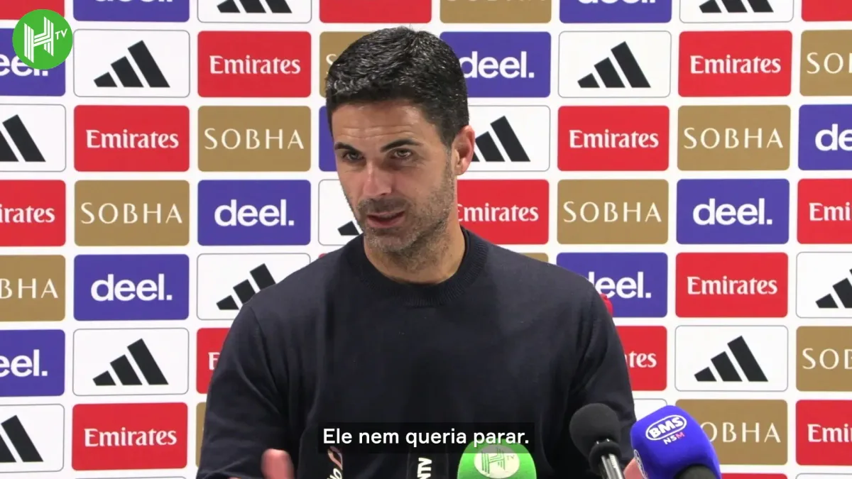 Arteta destaca a boa condição física de Bruno Guimarães e celebra a chegada de Konsa