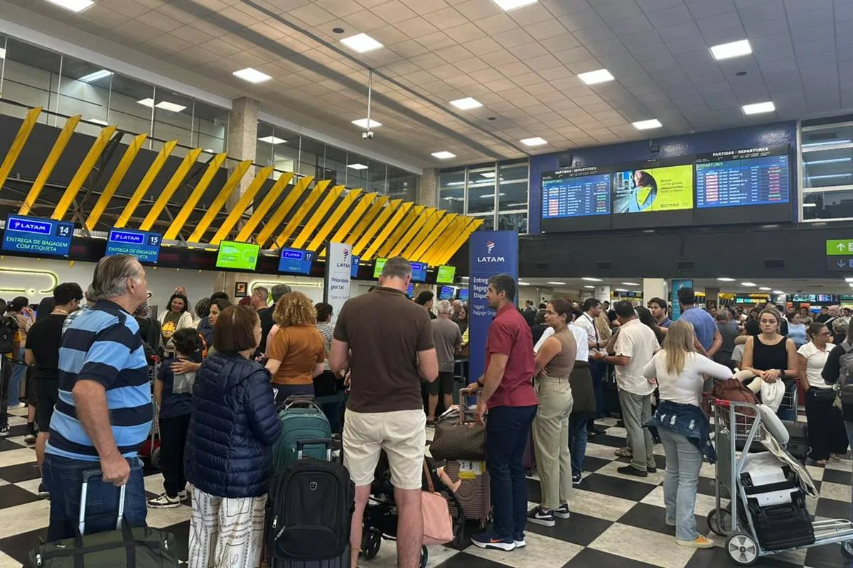 Aeroporto de Congonhas cancela 37 voos após problema no Santos Dumont
