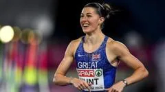 Hunt second in Diamond League 200m as White wins