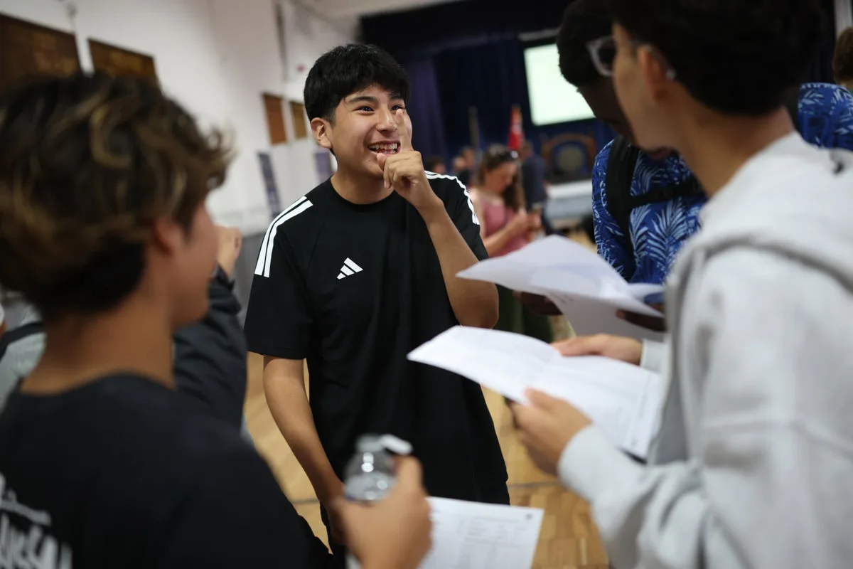 GCSE results day: More pupils get top grades as gap between boys and girls shrinks