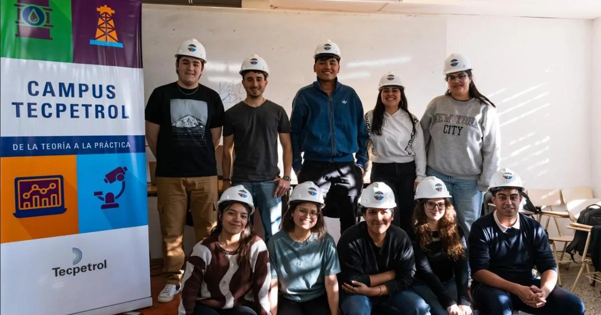 Una petrolera acercó a estudiantes de la UNCo a desafíos reales de la industria energética