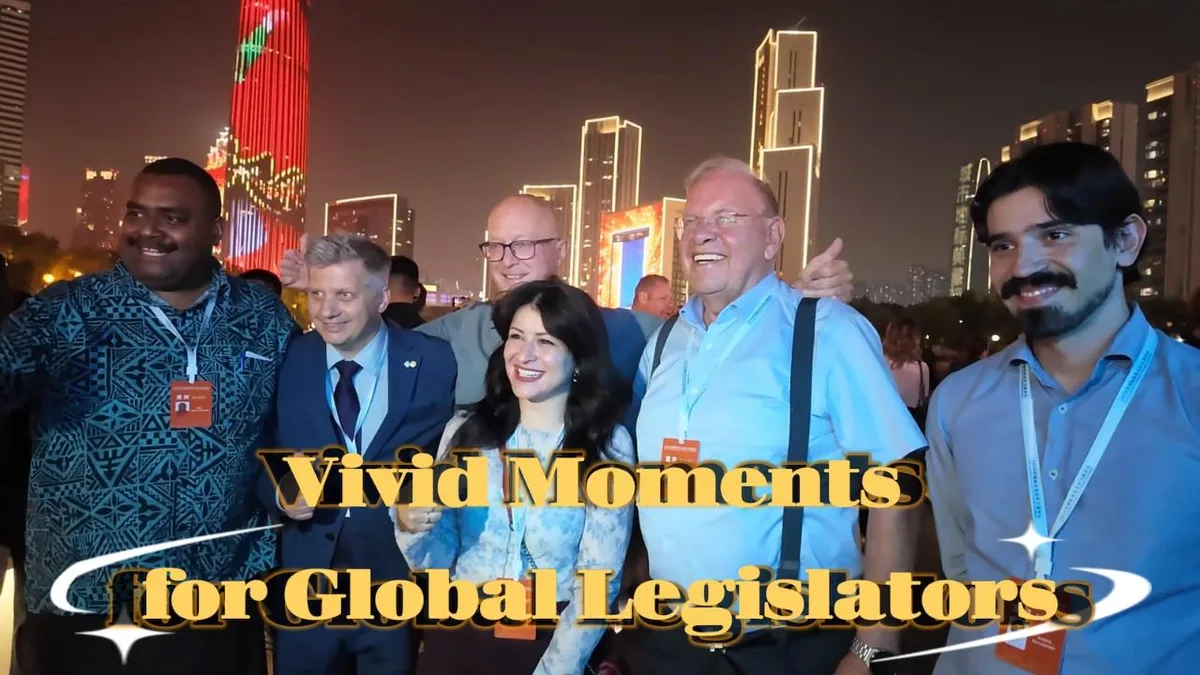 Global parliamentarians explore Tianjin, exchange views at city forum