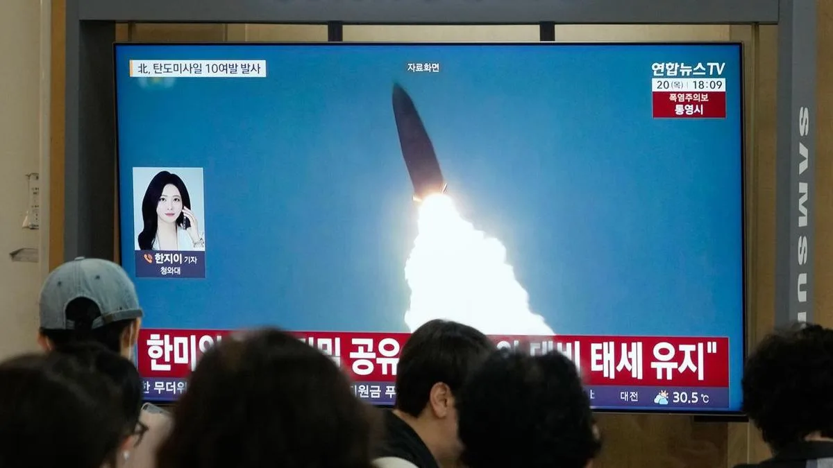 North Korea launches unidentified projectile out to sea