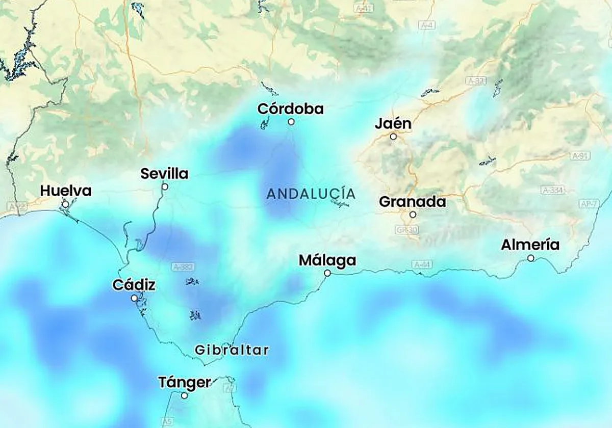 Giro en el tiempo en Andalucía: la Aemet activa el aviso amarillo por tormentas y lluvias fuertes este fin de semana