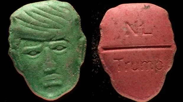 Trump-shaped ecstasy pills could be lethal, Netherlands institute issues red alert