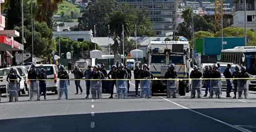 CPUT students protest at Parliament amid campus closures over tuition fees