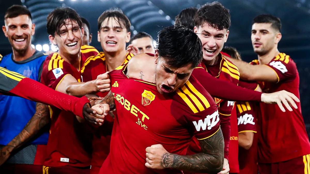 El golazo de uno de los delanteros que sigue Scaloni para la selección argentina en el triunfo de la Roma: “Para frotarse los ojos”