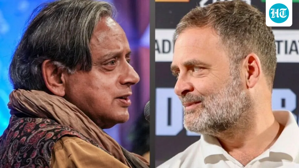 ‘Give way, listen to the thunderous sounds’: Tharoor quotes poem, backs Rahul over Gyanesh Kumar protests