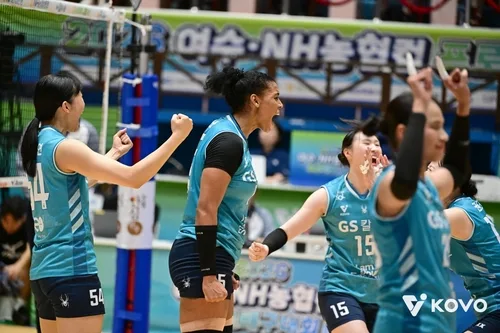 V리그 챔피언 GS칼텍스, 컵대회도 제패…도로공사 또 울렸다