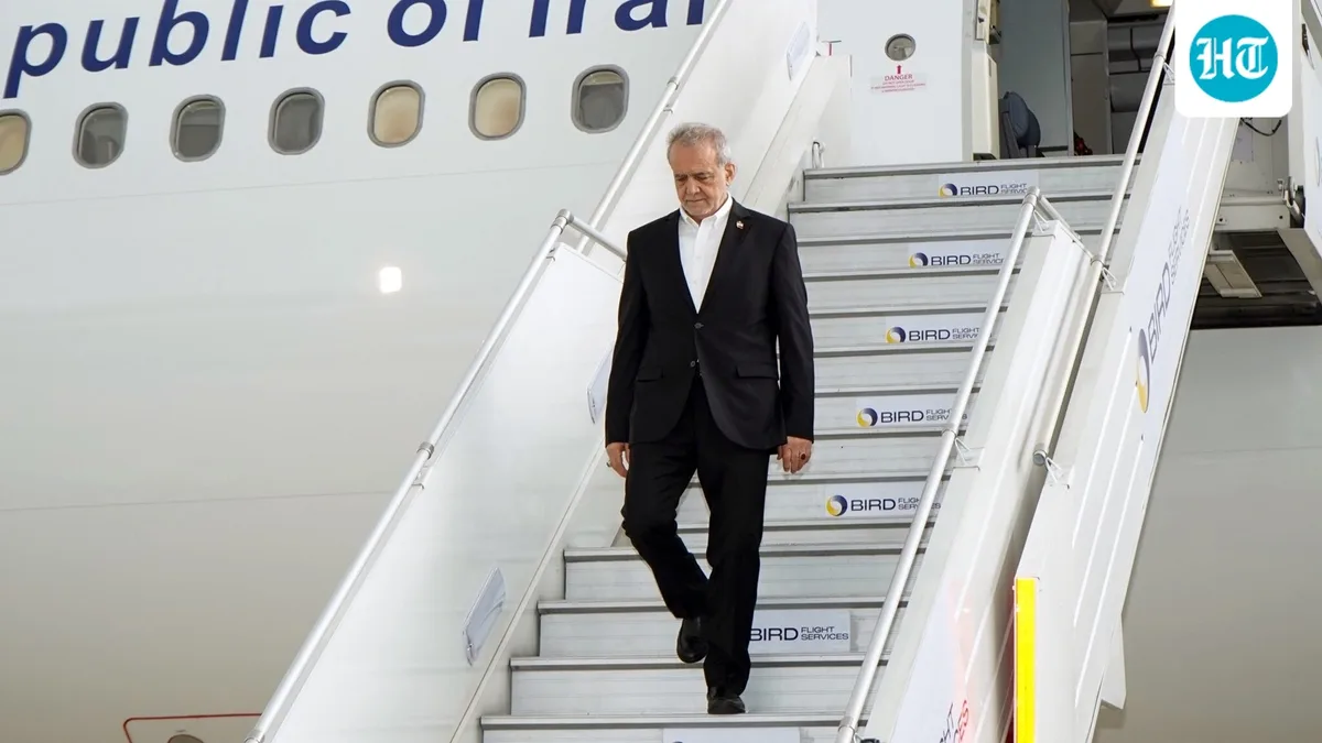 ‘Economic pressures on Iran in far more dangerous phase’: Pezeshkian accuses US, Israel of ‘active aggression’