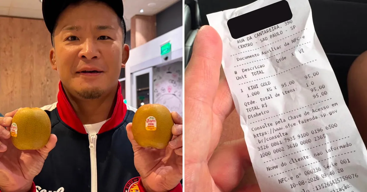 'Dois kiwis por R$ 95': lutador japonês leva ‘golpe da fruta’ no Mercadão de SP e internautas comentam