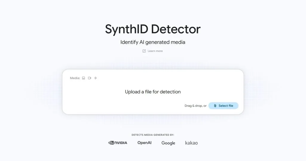 Google abre SynthID Detector para que todos puedan identificar audios, imágenes o vídeos creados con IA