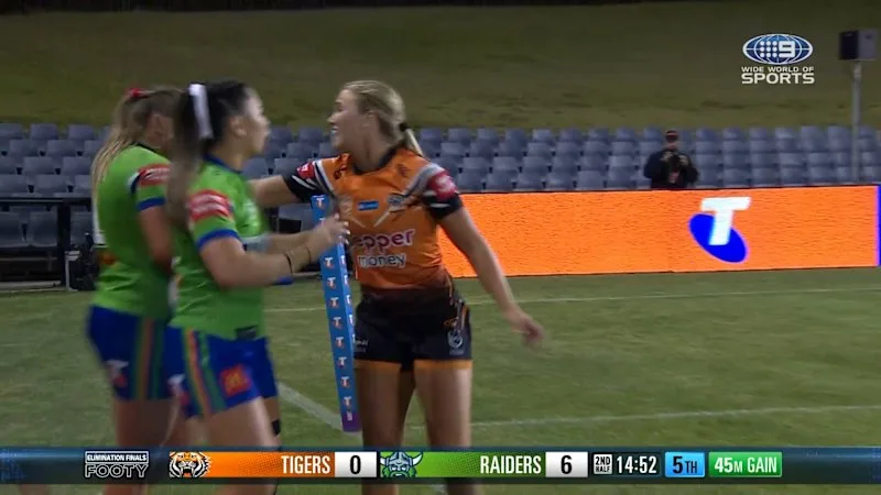 Rogan's bombed try sparks scuffle