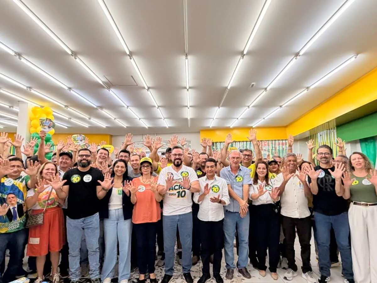 Alan Rick recebe cúpula do Republicanos e reforça discurso de mudança no segundo turno no Acre