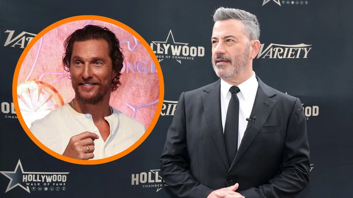 Jimmy Kimmel revela el insólito encuentro que tuvo con Matthew McConaughey en el baño de los Emmy
